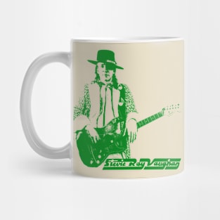 Stevie Ray Vaughan - Green Mug